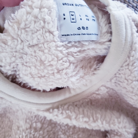 Urban Outfitters Aztec Print Sherpa Pull Over Men's Sweater - M - Picture 3 of 14